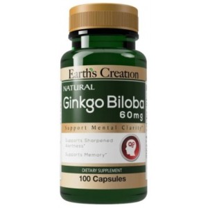 Ginkgo Biloba 120 mg - 60 капс Фото №1